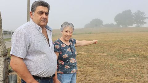 Jos Luis y Eva, de Maside en Sarria, se han visto sorprendidos por la subida del IBI