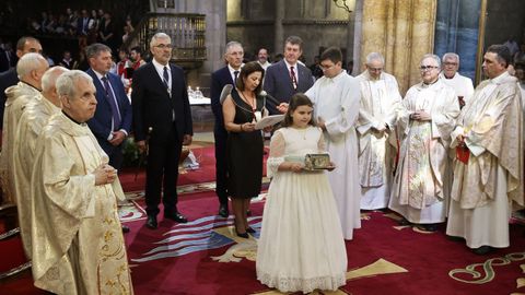 A alcaldesa de Betanzos fixo a ofrenda