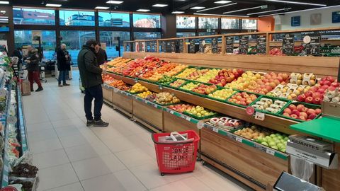 Imagen de archivo de un supermercado de la provincia de A Coru�a