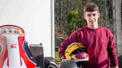 �lex Pereira, piloto pontevedr�s becado por la Federaci�n Galega de Automobilismo