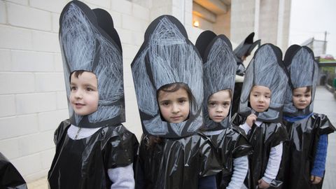 Carnaval del colegio Milladoiro de Malpica