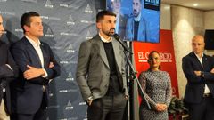 David Villa y diferentes�autoridades