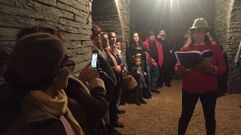 Imaxe de arquivo do Encontro de Poetas de Valdeorras do ano 2018