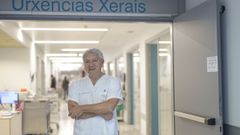 El jefe de Urgencias del HULA, Manuel Garca Novio, afirma que notan ms casos de infecciones respiratorias desde Navidad.