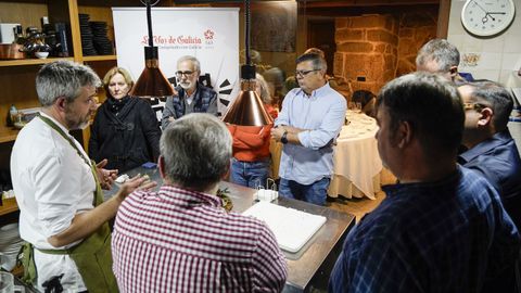 Los suscriptores de La Voz visitaron el restaurante con estrella Michelin de O Pereiro de Aguiar