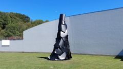  La escultura �Chegar sem Partir� da t�tulo a la exposici�n