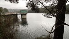 Estado del embalse de Eiras