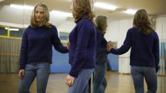 Marta Bobo, en las instalaciones del INEF, donde da clase