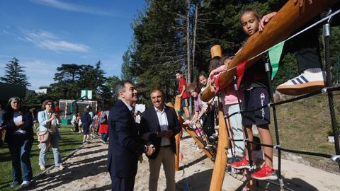 Inauguraci�n del nuevo patio sostenible del CEIP Chancelas