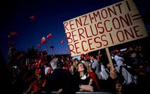 El mayor sindicato de Italia reuni� a decenas de miles de personas ayer en Roma. 