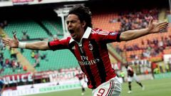 Inzaghi, en su etapa como futbolista