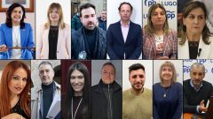 En la fila superior, de izquierda a derecha, Elena Candia, alcaldesa de Lugo, y los ediles Cristina Sanz, Antonio Ameijide, Javier V�zquez, Flora Rubinos y Mar�a Reigosa. En�la inferior, los concejales Silvia Colmenero, Agust�n Gallego, Mar Caballas, Gustavo D�az, Dami�n Carballo, Aurora Go�s y Ram�n Manuel Cabarcos.