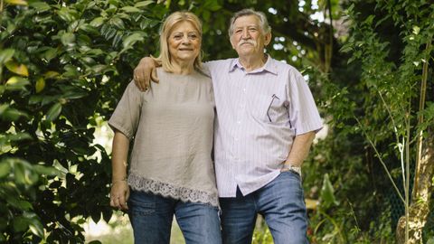 Ana Mar�a y su marido, Jos� Manuel