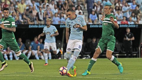 Celta-Legan�s (0-1) de Primera el 22 de agosto del 2016.