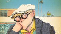 El artista brit�nico David Hockney