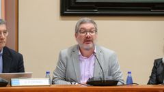 El portavoz de Administraci�n Local del BNG en el Parlamento, �scar Insua.