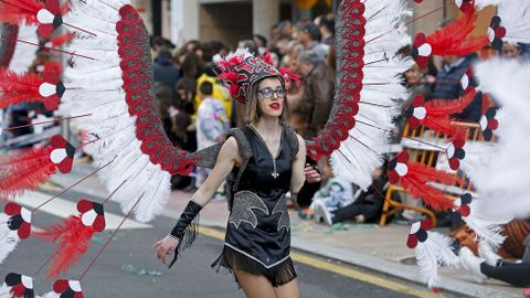 Desfile de Carnaval en Pontevedra