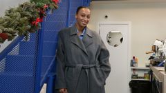 Ana Peleteiro, en su cafeter�a, en Ribeira