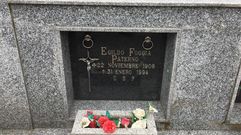 Egildo Foggia Paterno, fallecido en diciembre de 1994, est� enterrado en el cementerio de Monforte