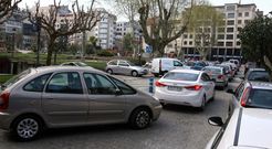 El lateral pegado al muro de Santa Clara ser� cerrado al tr�fico a partir del pr�ximo martes. 