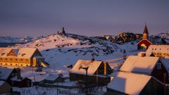 Imagen de la localidad de Nuuk, en Groenlandia.