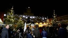 Ya es Navidad en Mar�a Pita en A Coru�a