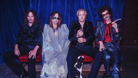 La banda británica The Darkness