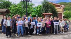 Acto de presentacin de la candidatura de SOS Asturias, en Soto de la Barca