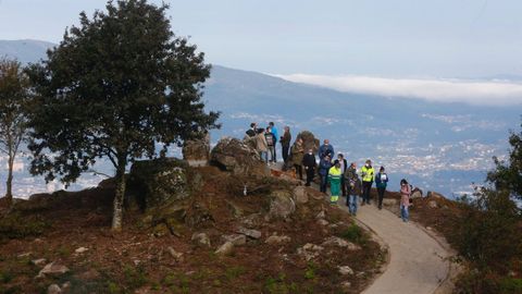 Parque forestal de A Fracha, en Pontevedra