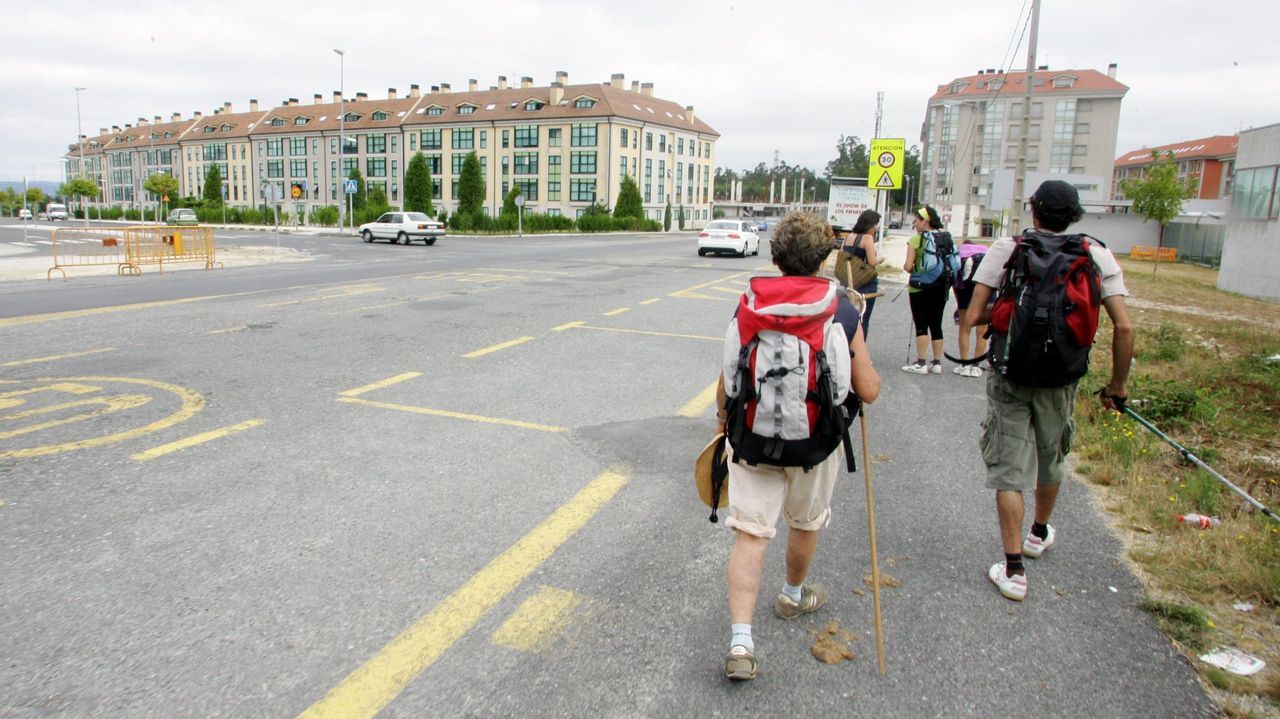 Un peregrino fallece en O Milladoiro tras sufrir una indisposición