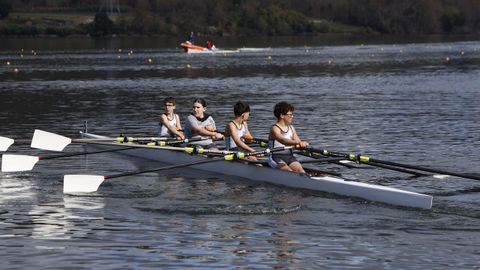 La competici�n auton�mica de remo ol�mpico lleg� a Castrelo de Mi�o