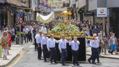 La procesi�n del Sacramento de Carballo, �en im�genes!