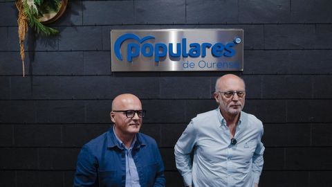 Jos Manuel Baltar y Manuel Cabezas, este domingo