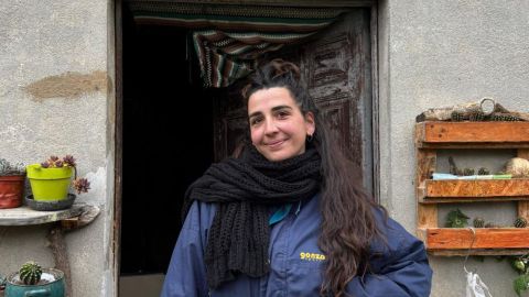 Mar�a Garc�a, la joven asturiana que vive aislada en una casa en el monte