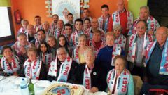 Una de las �ltimas comidas de la pe�a con la presencia de Ram�n.