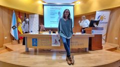 Diana Aragunde, logopeda del servicio de rehabilitaci�n del CHOP