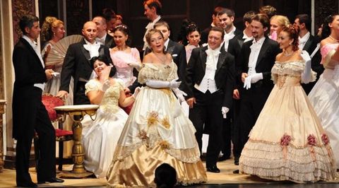La Traviata, teatro de la opera nacional de Moldavia.