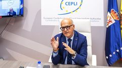 El presidente de la Diputaci�n de Ourense, Jos� Manuel Baltar, particip�  de forma telem�tica en la asamblea europea de los gobierno intermedios (CEPLI)