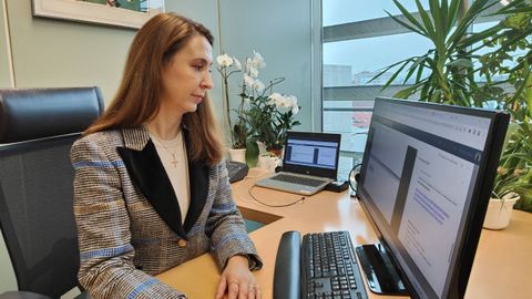 Cristina Gonz�lez Mor�n, directora general de Universidad