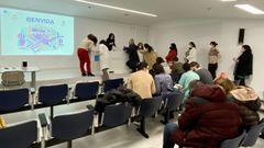 El acto de toma de posesi�n de los 120 profesionales tuvo lugar este martes en el sal�n de actos del Hospital Provincial de Pontevedra