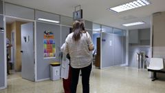 Interior del centro de salud del Sagrado Corazon