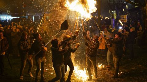 Celebraci�n de la Festa dos Fach�s en enero del 2025