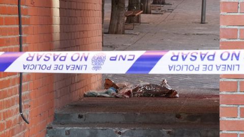 Lugar donde se produjo la agresi�n, en el distrito madrile�o de San Blas