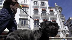 El edificio que albergar� la residencia est� situado en la esquina de la calle de la Iglesia con M�ndez N��ez