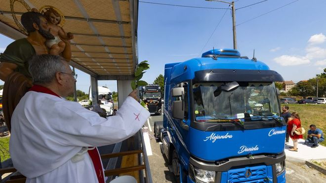 La procesi�n de San Cristovo por Carballo, �en im�genes!