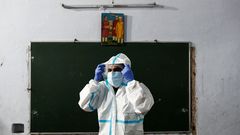 Im�genes de la pandemia en el mundo