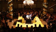 El cuarteto de cuerda Schubert Quartet ofreci� el concierto Candlelight de cl�sicos navide�os en el NH Colleciton Finisterre