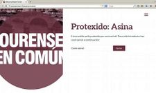 <span lang= es-es >Acceso restringido</span>. Por ahora el manifiesto de Ourense en Com�n est� disponible solo para un grupo de personas a las que se les ha facilitado una contrase�a para poder acceder a �l, como se observa en la captura de pantalla superior. En los pr�ximos d�as se abrir� el acceso a toda la ciudadan�a.