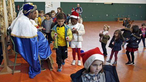 Festival de navidad en los  colegios del Barbanza, Muros y Noia