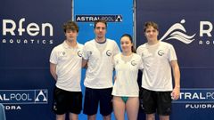 Cao, Nieto, Ouvi�a y P�rez, en Sabadell.